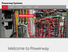 Tablet Screenshot of powerwaysystems.com